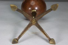 W. A. S. Benson – Arts and Crafts Four-Leg Table Lamp Converted to Electricity - Thumbnail 11