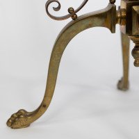 WAS Benson. An Arts & Crafts Copper and Brass Telescopic Standard Oil Lamp - Thumbnail 14