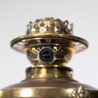 WAS Benson. An Arts & Crafts Copper and Brass Telescopic Standard Oil Lamp - Thumbnail 20