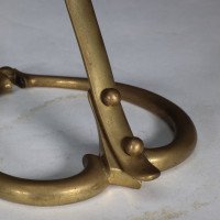 W. A. S. Benson Brass Table Lamp with Heart-Shaped Base - Thumbnail 15