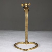 W. A. S. Benson Pair of Arts & Crafts Table Lamps with Heart-Shaped Bases - Thumbnail 7