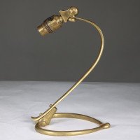 W. A. S. Benson Pair of Arts & Crafts Table Lamps with Heart-Shaped Bases - Thumbnail 9