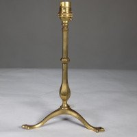 W. A. S. Benson – Arts and Crafts Brass Three-Leg Table Lamp - Thumbnail 2