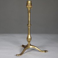 W. A. S. Benson – Arts and Crafts Brass Three-Leg Table Lamp - Thumbnail 3