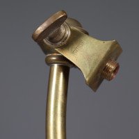 W. A. S. Benson. A Pair of Arts & Crafts Brass Table Lamps with Heart Shaped Bases - Thumbnail 11