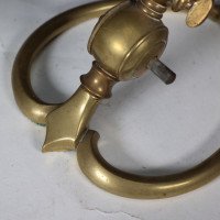 W. A. S. Benson. A Pair of Arts & Crafts Brass Table Lamps with Heart Shaped Bases - Thumbnail 16