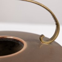 W. A. S. Benson – Arts and Crafts Copper and Brass Kettle with Hoop Handle - Thumbnail 12