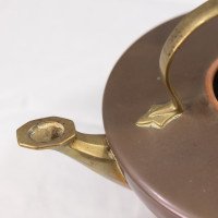 W. A. S. Benson – Arts and Crafts Copper and Brass Kettle with Hoop Handle - Thumbnail 15