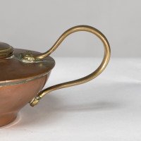 W. A. S. Benson, Small Arts and Crafts Copper and Brass Teapot - Thumbnail 12