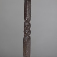 Arts and Crafts Pair of Hand Wrought and Twisted Iron Table Lamps (c.1900) - Thumbnail 10