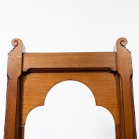 Bruce Talbert, attributed. A Pair of Gothic Revival Walnut Hall Chairs - Thumbnail 8