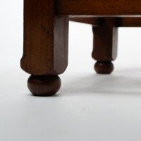 Bruce Talbert, attributed. A Pair of Gothic Revival Walnut Hall Chairs - Thumbnail 19