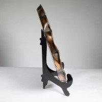 Arts and Crafts, c.1910 Copper Tray with Floral Decoration and Folded Wavy Edge - Thumbnail 3