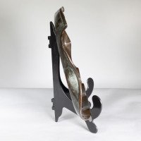 Arts and Crafts – Copper Tray with Swimming Fish and Wavy Edges (c.1910) - Thumbnail 4