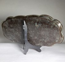 Arts and Crafts – Copper Tray with Swimming Fish and Wavy Edges (c.1910) - Thumbnail 12