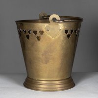C. F. A. Voysey In the Style of – Arts & Crafts brass champagne bucket - Thumbnail 7
