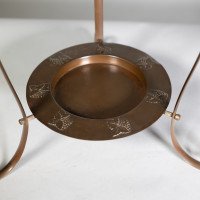 Arts and Crafts – Copper Cake Stand with Three Matching Plates, c.1910 - Thumbnail 13