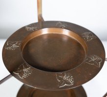 Arts and Crafts – Copper Cake Stand with Three Matching Plates, c.1910 - Thumbnail 15