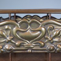 Townshends Birmingham Brassfounders – Arts and Crafts Revolving Tripod Magazine Rack - Thumbnail 9