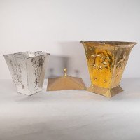Birmingham Guild of Handicraft. An Arts & Crafts Brass Coal Bucket - Thumbnail 13