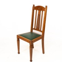 Shapland & Petter, Set of Four Arts and Crafts Oak Dining Chairs - Thumbnail 5
