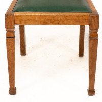 Shapland & Petter, Set of Four Arts and Crafts Oak Dining Chairs - Thumbnail 13