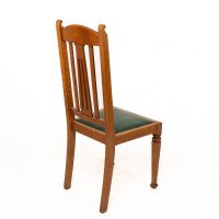 Shapland & Petter, Set of Four Arts and Crafts Oak Dining Chairs - Thumbnail 18