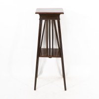 Liberty & Co., in the Style of E. W. Godwin. An Anglo-Japanese Two-Tier Plant Stand - Thumbnail 2