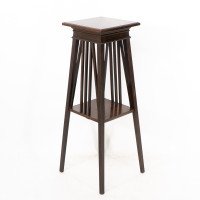 Liberty & Co., in the Style of E. W. Godwin. An Anglo-Japanese Two-Tier Plant Stand