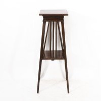 Liberty & Co., in the Style of E. W. Godwin. An Anglo-Japanese Two-Tier Plant Stand - Thumbnail 5