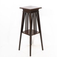 Liberty & Co., in the Style of E. W. Godwin. An Anglo-Japanese Two-Tier Plant Stand - Thumbnail 8