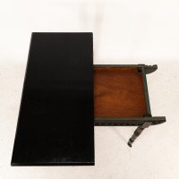 Gillows attributed. An Aesthetic Movement ebonized games and card table - Thumbnail 10