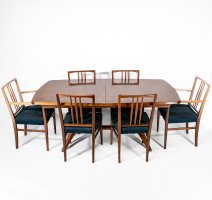 Gordon Russell. Designer W. H. Russell. A Rosewood & Mahogany 'Burford' Dining Suite - Thumbnail 8