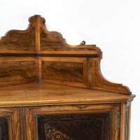Gillow and Co., Thomas Jeckyll attributed – Anglo-Japanese Marquetry Corner Cupboard - Thumbnail 6