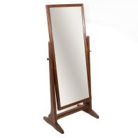 Gordon Russell. An Arts & Crafts oak floor standing full length dressing mirror - Thumbnail 3