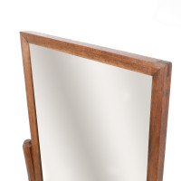 Gordon Russell. An Arts & Crafts oak floor standing full length dressing mirror - Thumbnail 4