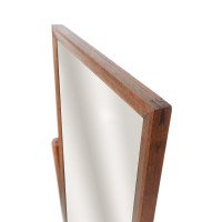 Gordon Russell. An Arts & Crafts oak floor standing full length dressing mirror - Thumbnail 7