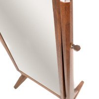 Gordon Russell. An Arts & Crafts oak floor standing full length dressing mirror - Thumbnail 9