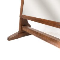 Gordon Russell. An Arts & Crafts oak floor standing full length dressing mirror - Thumbnail 11