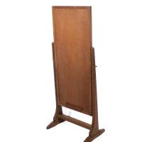 Gordon Russell. Arts & Crafts Walnut Floor Standing Full Length Dressing Mirror - Thumbnail 14