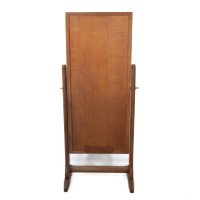 Gordon Russell. Arts & Crafts Walnut Floor Standing Full Length Dressing Mirror - Thumbnail 15