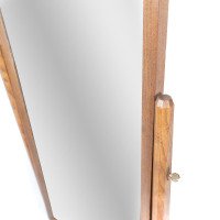 Gordon Russell. Arts & Crafts Walnut Floor Standing Full Length Dressing Mirror - Thumbnail 9