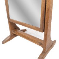 Gordon Russell. Arts & Crafts Walnut Floor Standing Full Length Dressing Mirror - Thumbnail 12