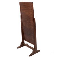 Gordon Russell. An Arts & Crafts oak floor standing full length dressing mirror - Thumbnail 14