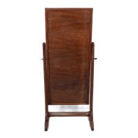Gordon Russell. An Arts & Crafts oak floor standing full length dressing mirror - Thumbnail 15