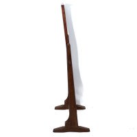 Gordon Russell. An Arts & Crafts oak floor standing full length dressing mirror - Thumbnail 6