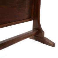 Gordon Russell. An Arts & Crafts oak floor standing full length dressing mirror - Thumbnail 17