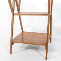 Liberty and Co (Attributed) – Arts and Crafts Oak Three-Tier Side Table - Thumbnail 16