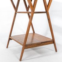 Liberty and Co (Attributed) – Arts and Crafts Oak Three-Tier Side Table - Thumbnail 17