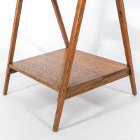 Liberty and Co (Attributed) – Arts and Crafts Oak Three-Tier Side Table - Thumbnail 18